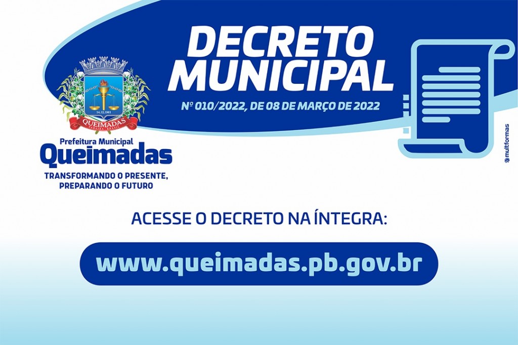 Prefeitura de Queimadas adota medidas do novo decreto estadual e autoriza aulas presenciais com 100% de capacidade