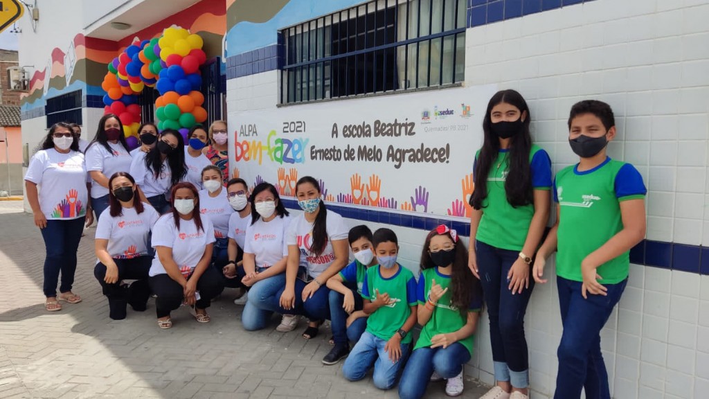 Escola Municipal Beatriz Ernesto de Melo recebe ações do projeto "Alpa Bem-Fazer"