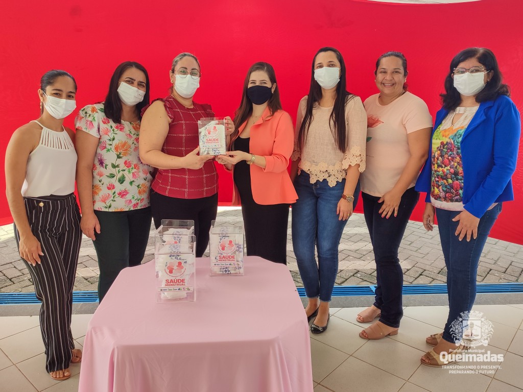 Prefeitura de Queimadas implanta Programa de Proteção e Promoção da Saúde Menstrual nas Escolas municipais