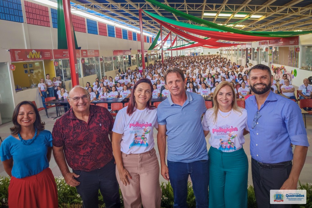 Prefeitura de Queimadas realiza a Jornada Pedagógica 2023 para os professores da rede municipal de ensino